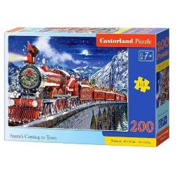 Puzzle 200 piese santas coming to town 222254