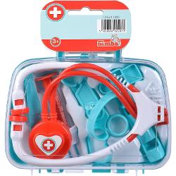 Set de joaca Servieta cu instrumente medicale Simba Toys Doctorcase, 2 ass. 105541000