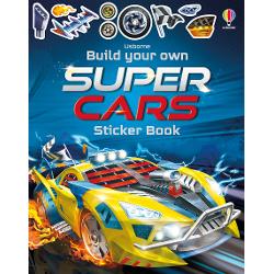 Build your own supercars sticker book