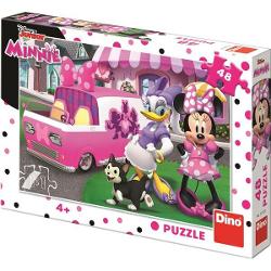 Puzzle cu 24 de piese Dino toys- Minnie si Daisy 371323