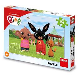 Puzzle cu 24 de piese Dino Toys - Bing 351684