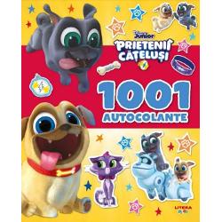 Disney junior. Prietenii catelusi. 1001 de autocolante