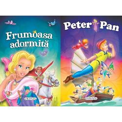 2 Povesti: Frumoasa adormita si Peter Pan
