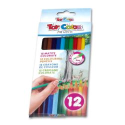 Creioane colorate Jumbo 12cul /set Toy Color TC063