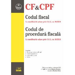 Codul fiscal. Codul de procedura fiscala. Editie actualizata la 4 noiembrie 2018