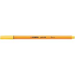 Fineliner Stabilo Point 88 0.4mm galben SW1688144