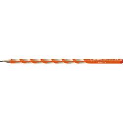 Creion grafit Stabilo ergonomic EASYgraph S HB portocaliu pt dreptaci SW32603HB