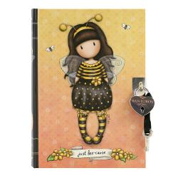 Gorjuss Jurnal cu cheita 21x14x2 - Bee Loved 815GJ03