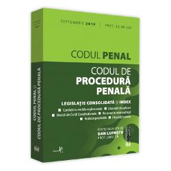 Codul penal si codul de procedura penala septembrie 2019