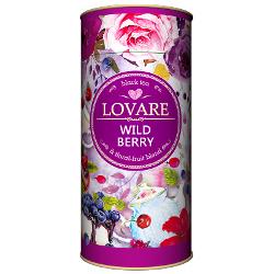 Wild Berry Frunze de ceai negru catifelat, fructe, petale de flori, pomusoare de padure