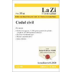 Codul civil (706). 06 Ian 2020