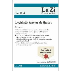 Legislatia taxelor de timbru (708) 07-Ian-2020