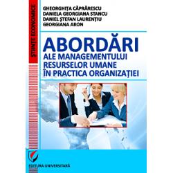 Abordari ale managementului resurselor umane in practica organizatiei