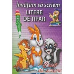 Invatam sa scriem litere de tipar