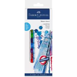 Tempera Acuarele Faber-Castell 12 Culori 169503