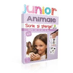 Animale. Scrie si sterge Junior