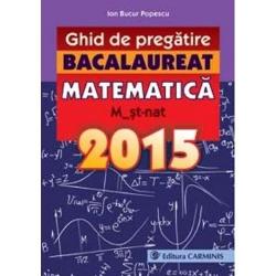 Bacalaureat matematica M_St-nat 2015