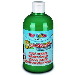 Tempera superlavabila Toy Color, 500 ml, verde TC551/12