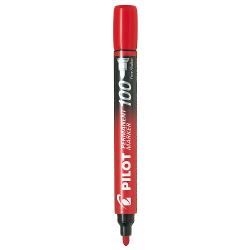 Marker permanent Pilot 100, varf rotund, 1.0 mm, rosu PSCA-100-R