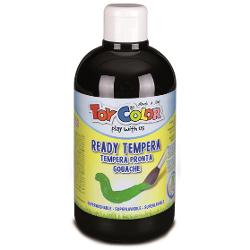 Tempera superlavabila Toy Color, 250 ml, negru TC740/24