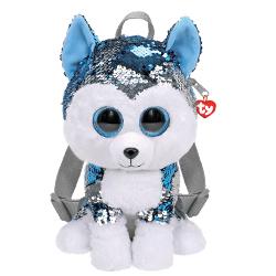 Rucsac de plus Ty Fashion Sequins backpack SLUSH husky TY 95025