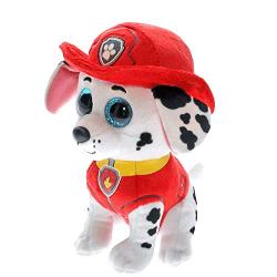 Jucarie de plus Beanie Babies Lic PAW PATROL - Marshall, 15cm, TY 41211