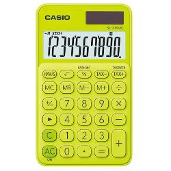 Calculator portabil Casio, 10 digits verde lamaie SL-310UC-YG