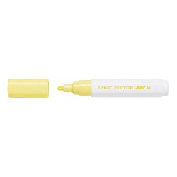 Marker cu vopsea Pilot Pintor Pastel, varf rotund, 1.4 mm, galben PSW-PT-MPY