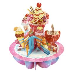 Piruettes Felicitare 3D - Ice Cream Sundaes PS067