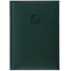 Agenda nedatata A5, 224 pagini, coperta buretata, personalizabila, culoare verde 9479790