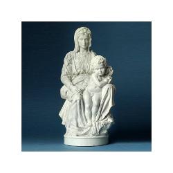 statueta polystone michelangelo la madone de bruges 24cm mic03