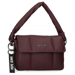 Geanta umar 26cm Pepe Jeans Bloat bordo 72952.22