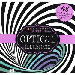 Kaleidoscope Colouring: Optical Illusions Purple