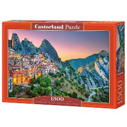 Puzzle 1500 piese Sunrise over Castelmezzano castorland 151912
