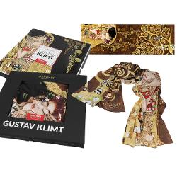 Esarfa Klimt Kiss 50x180cm 0232001