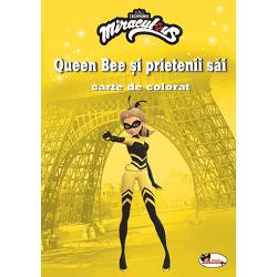 Queen Bee si prietenii sai - Carte de colorat