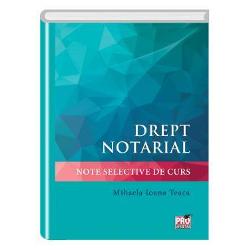 Drept notarial - Note selective de curs