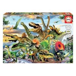 Puzzle 500 dinosaurus 17961