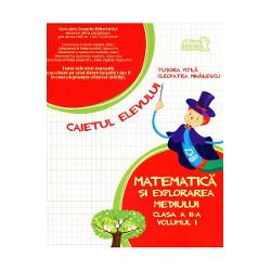 Caiet de matematica si explorarea mediului clasa a II a semestrul I editia 2015, volumul 1