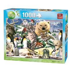 Puzzle 1000 piese Animal world-Arctic life KG05485