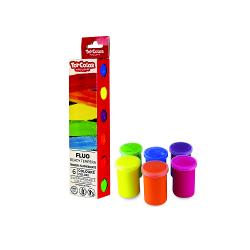 Tempera fluorescenta Toy Color, 25 ml, 6 culori TC534