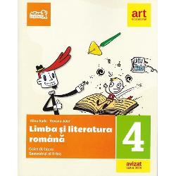 Caiet de limba si literatura romana clasa a IV a semestrul II (editia 2020) + portofoliu de evaluare al elevului