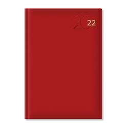 Agenda Artibest, A5, datata, hartie offset alb, coperta rosie EJ221202