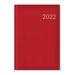 Agenda Artilux, A5, datata, hartie ivory, coperta rosie EJ221111