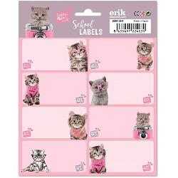 Eticheta scolara STUDIO PETS CATS 2019 ELE0264