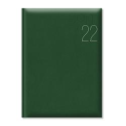 Agenda Artilux, A4, datata, hartie ivory, coperta verde EJ221103