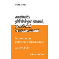 Memorator anatomie si fiziologie umana. Sinteze pentru bacalaureat clasele XI-XII