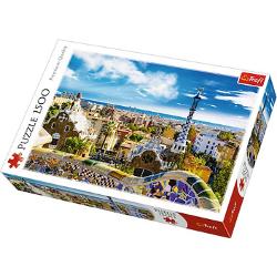 Puzzle Trefl 1500 de piese Park Barcelona 26147