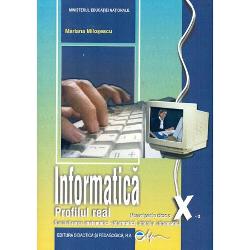 Manual de informatica clasa a X a profilul real intensiv