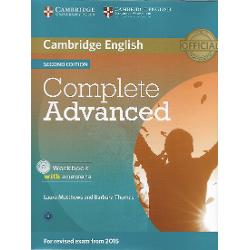 Complete Advanced 2ND Ed Workbook with answers with Audio CD